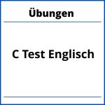 C Test Englisch Übungen Mit Lösungen