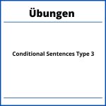 Conditional Sentences Type 3 Übungen