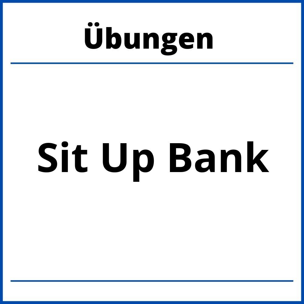 Sit Up Bank Übungen Pdf